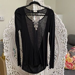 TOBI ♥️ Draped Back Long sleeve